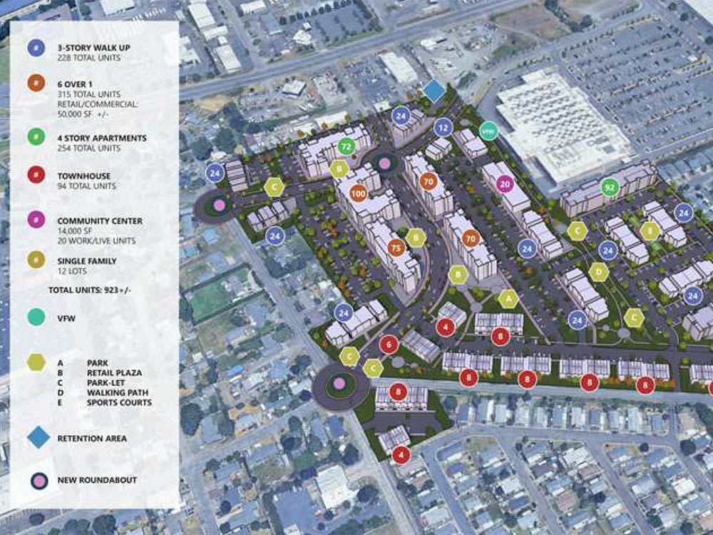 Council looks over East Albany Town Center proposal
